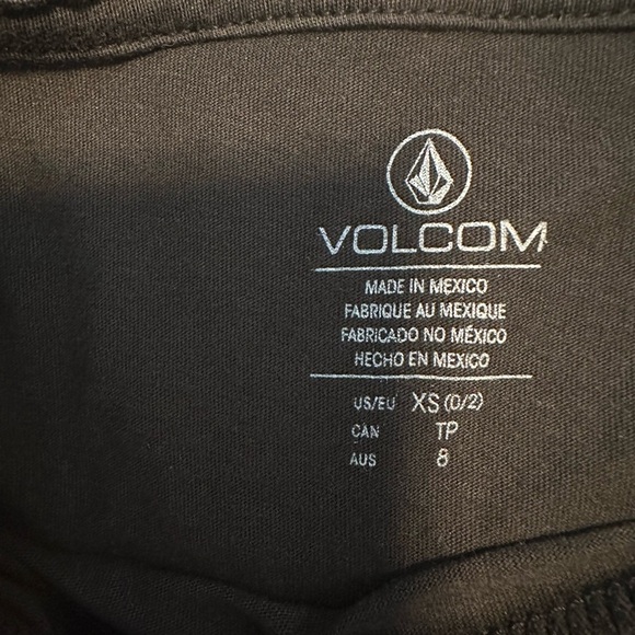 Volcom Black Fitted Short Sleeve Tee - Picture 2 of 5